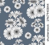 seamless pattern floral with... | Shutterstock .eps vector #1967940844