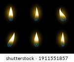 Candle Flame Vector Design...