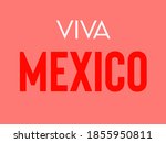 viva mexico sign to celebrate... | Shutterstock .eps vector #1855950811