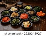 Various Korean Home-style Side Dishes