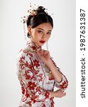 Beautiful Asian Woman In Period ...