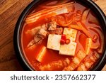 Small photo of Korean Cuisine Tomato Troop Hot Pot Tofu Soup