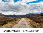 Highlands  Scotland. The A838...