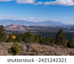 Small photo of United States. Utah. Wayne County. Overlook on Capitol Reef along the Scenic Byway 12 between Torrey and Boulder.