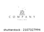 vector logo on which an... | Shutterstock .eps vector #2107327994