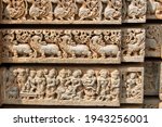 Stone Carvings On The Walls Of...
