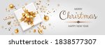 horizontal banner with gold and ... | Shutterstock .eps vector #1838577307