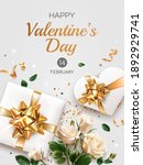 vertical valentine's day... | Shutterstock .eps vector #1892929741