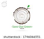 save our green logo concept.... | Shutterstock .eps vector #1746066551