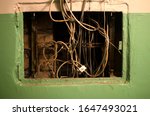Electrical Panel On The Wall Of ...