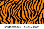Pattern Texture Tiger Orange...