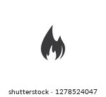 fire symbol illustration | Shutterstock .eps vector #1278524047