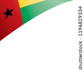 guinea bissau flag  vector... | Shutterstock .eps vector #1196829334