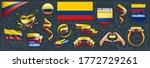 vector set of the national flag ... | Shutterstock .eps vector #1772729261