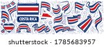 vector set of the national flag ... | Shutterstock .eps vector #1785683957