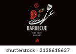 drawn vector barbecue isolated... | Shutterstock .eps vector #2138618627