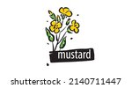 drawn mustard isolated on a... | Shutterstock .eps vector #2140711447