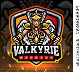 Valkyrie Warrior Mascot. Esport ...