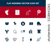 Modern  Simple Vector Icon Set...
