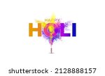 colorful explosion for holi... | Shutterstock .eps vector #2128888157