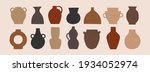 various ceramic vases.... | Shutterstock .eps vector #1934052974