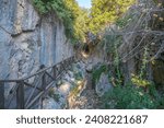 Small photo of The amazing views of Vespasianus Titus Tunnel is an ancient water tunnel built for the city of Seleucia Pieria, the port of Antioch (modern Antakya), Turkey