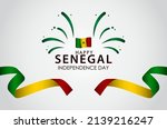 happy senegal independence day... | Shutterstock .eps vector #2139216247