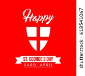Happy St. George's Day Logo...