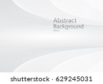 abstract white and gray... | Shutterstock .eps vector #629245031