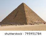 The Great Pyramids In Giza...