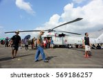 Small photo of CHONBURI, THAILAND-JANUARY 10: Unidentified people traipse in naval base on January 10, 2015 in Sattahip, Chonburi, Thailand. The activities showed in Thailand Children's Day.