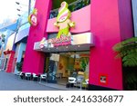 Small photo of Universal City, Hollywood, California – October 3, 2023: Menchie's Frozen Yogurt. The yogurt your way, where you can choose the flavors and toppings on CityWalk at Universal Studios Hollywood