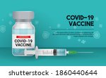 covid 19 coronavirus vaccine... | Shutterstock .eps vector #1860440644
