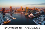 An Aerial View Of Baltimore's...