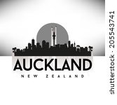 Auckland New Zealand Skyline...