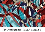 the halftone texture is colored.... | Shutterstock .eps vector #2164720157