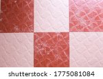 Small photo of tile texture wallpaper, kitchen design, corroboration.