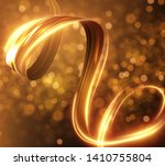 glowing shiny lines effect... | Shutterstock .eps vector #1410755804