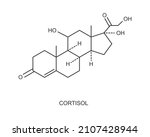 cortisol hormone icon.... | Shutterstock .eps vector #2107428944