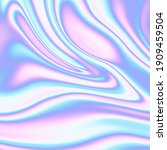 holographic abstract background.... | Shutterstock . vector #1909459504