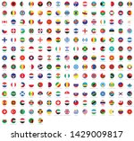 all national flags of the world ... | Shutterstock .eps vector #1429009817