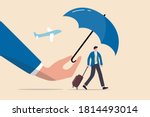 travel insurance  protection... | Shutterstock .eps vector #1814493014