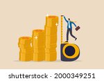 investment measurement or... | Shutterstock .eps vector #2000349251