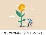 financial or investment growth  ... | Shutterstock .eps vector #2014222391