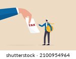 crypto currency tax  government ... | Shutterstock .eps vector #2100954964