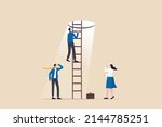 hopefulness motivation to solve ... | Shutterstock .eps vector #2144785251