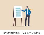 procedure and workflow ... | Shutterstock .eps vector #2147404341