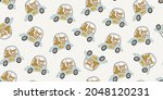 vector seamless pattern with... | Shutterstock .eps vector #2048120231