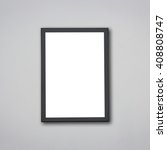 blank of wooden photo frame... | Shutterstock . vector #408808747