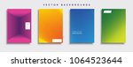 vector cover designs. future... | Shutterstock .eps vector #1064523644